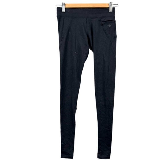 Lorna Jane Essentials Leggings Womens XXS Black Skinny Slim Sport Bottoms Casual - Picture 1 of 7